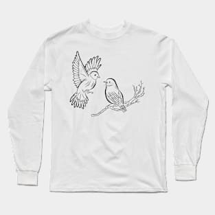 two birds Long Sleeve T-Shirt